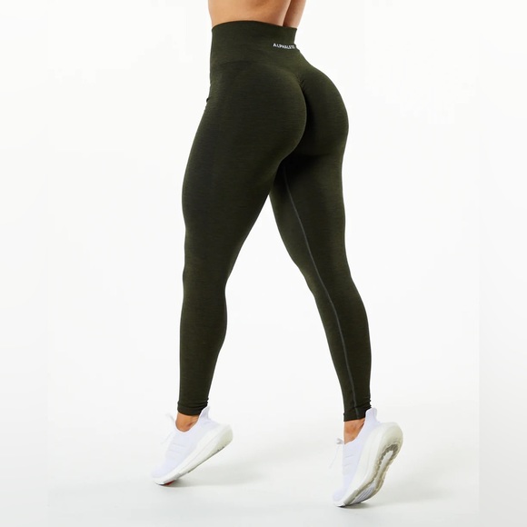 Alphalete Pants & Jumpsuits Alphalete Amplify Full Length Scrunch Butt Seamless Leggings